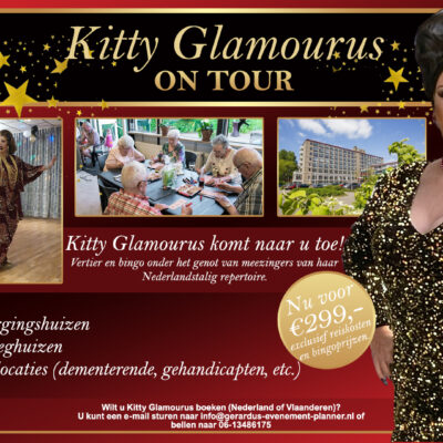 Persbericht ‘Dragqueen Kitty Glamourus on tour!’